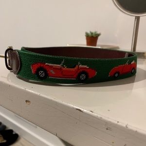 Never worn Smathers & Branson needlepoint car belt